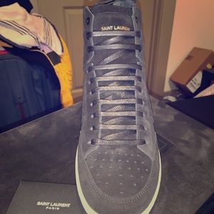 Saint Laurent high top sneakers 🔥🔥